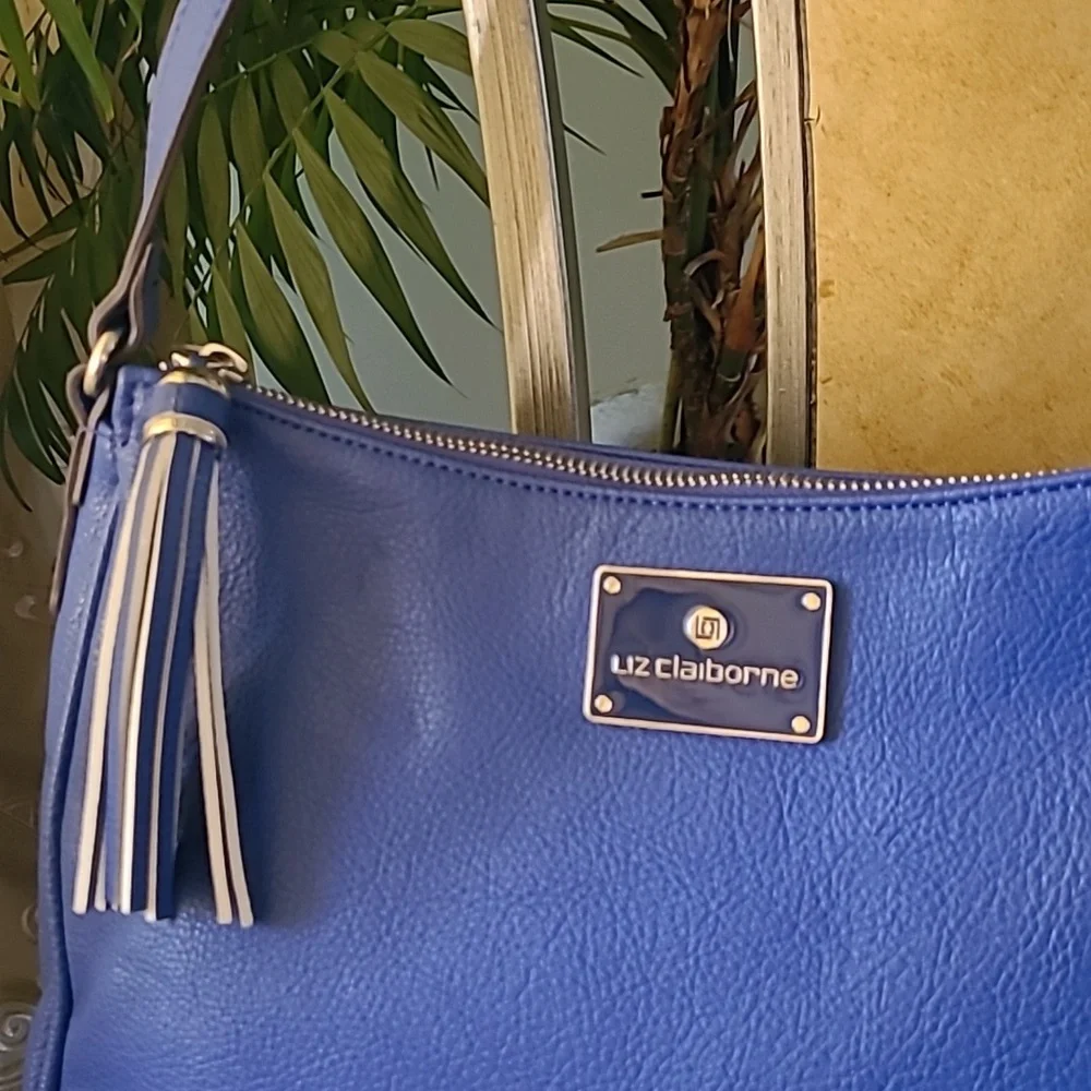 Liz Claiborne blue hobo