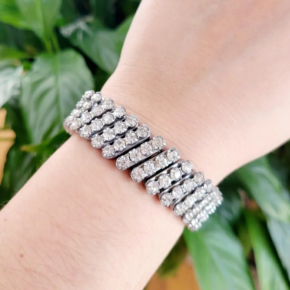 N/A vintage rhinestone