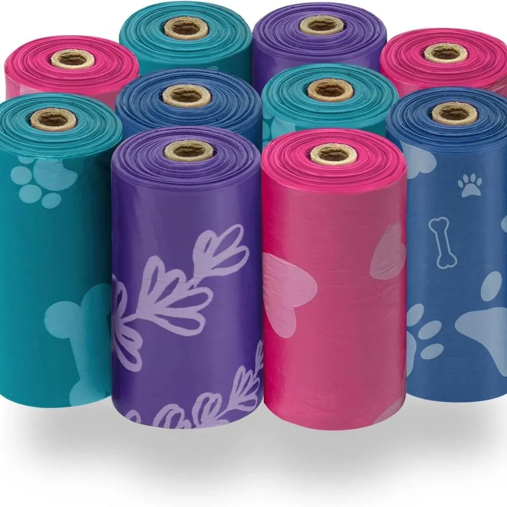 Best Pet Supplies Dog Poop Bags for Waste (150 Bags)