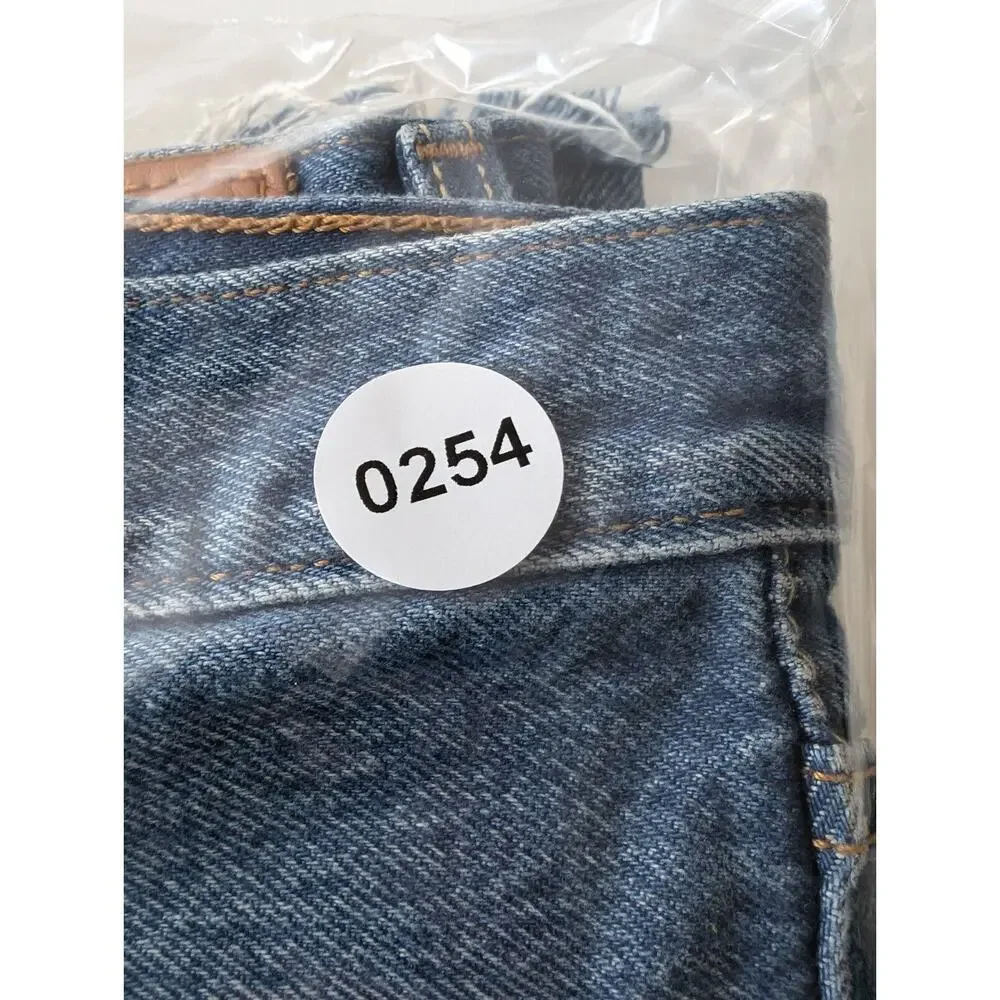Levi's 501 High Rise Button Fly Distressed Shorts in Drive Me Crazy Size 26