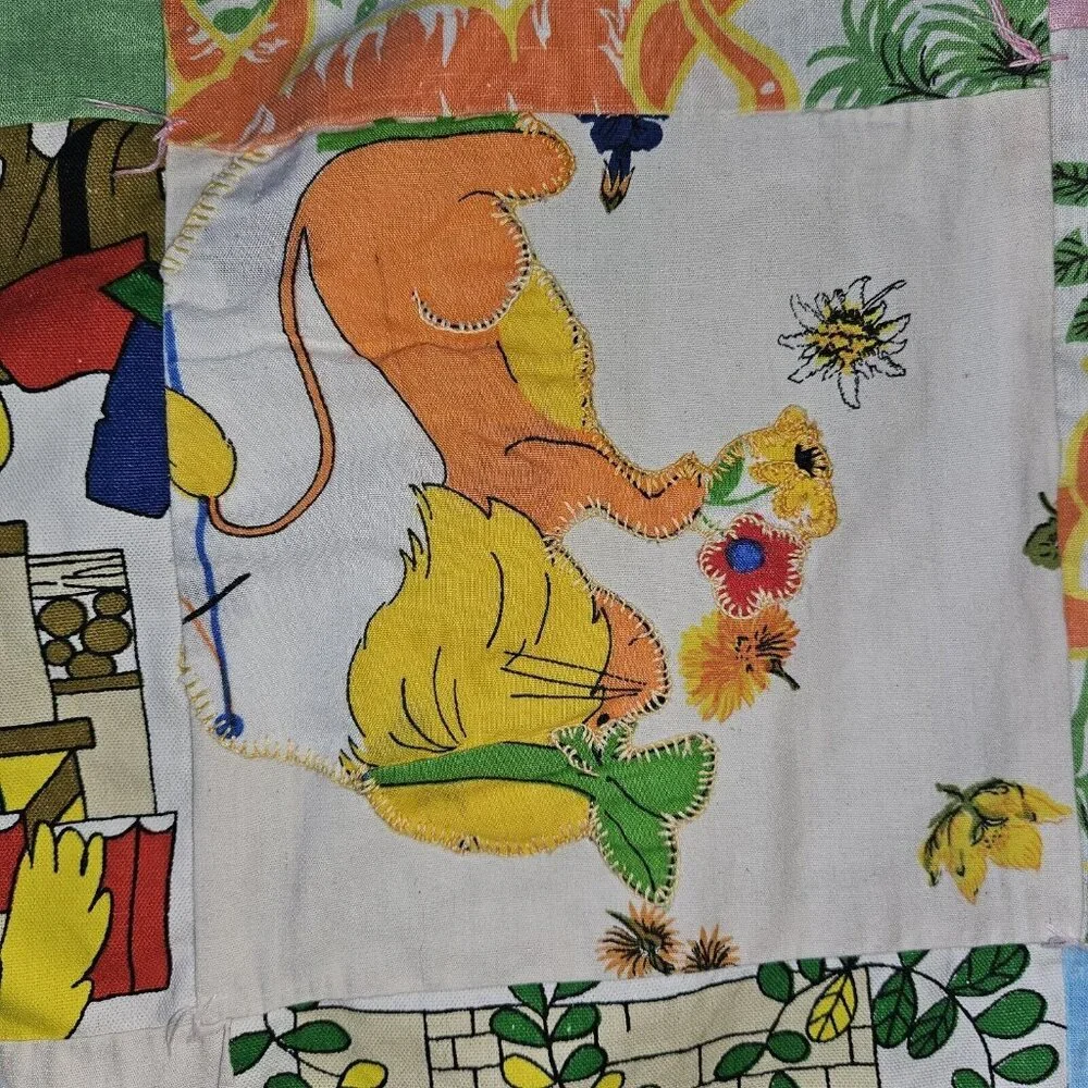 Handmade vintage blanket