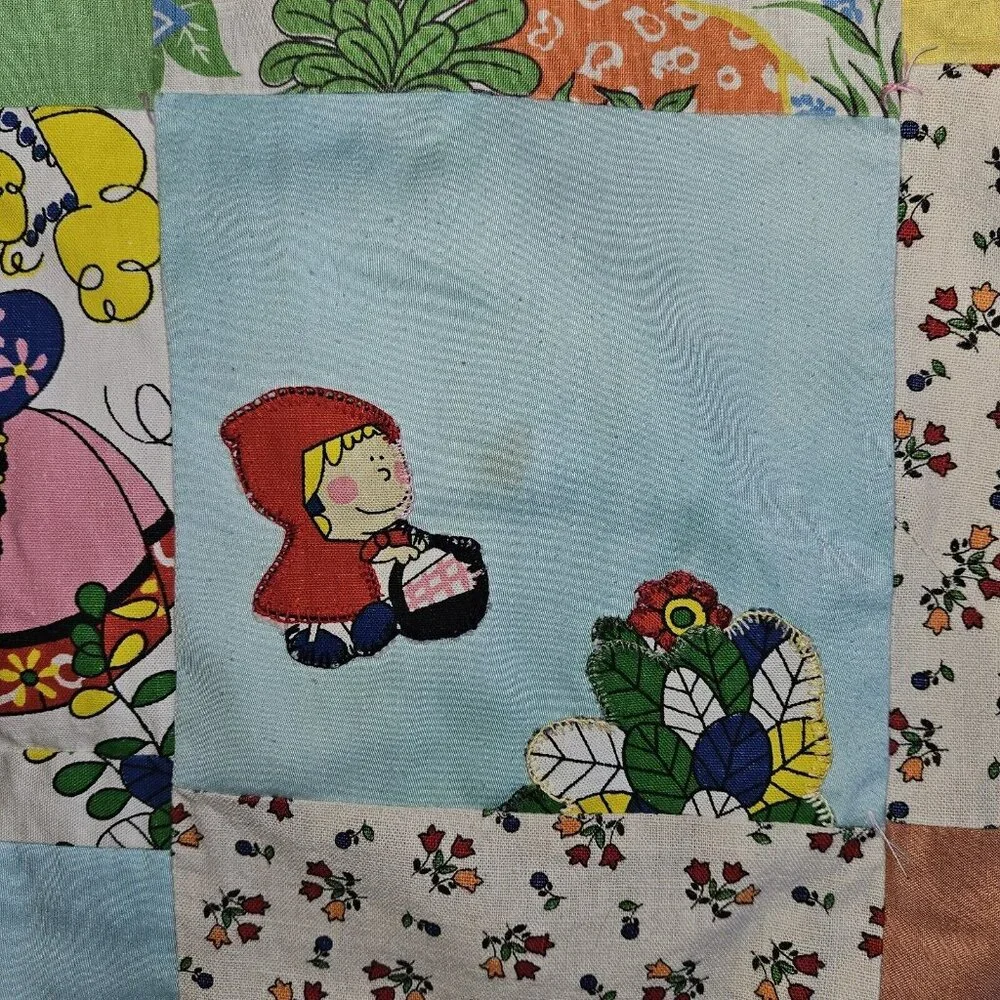 Handmade vintage blanket
