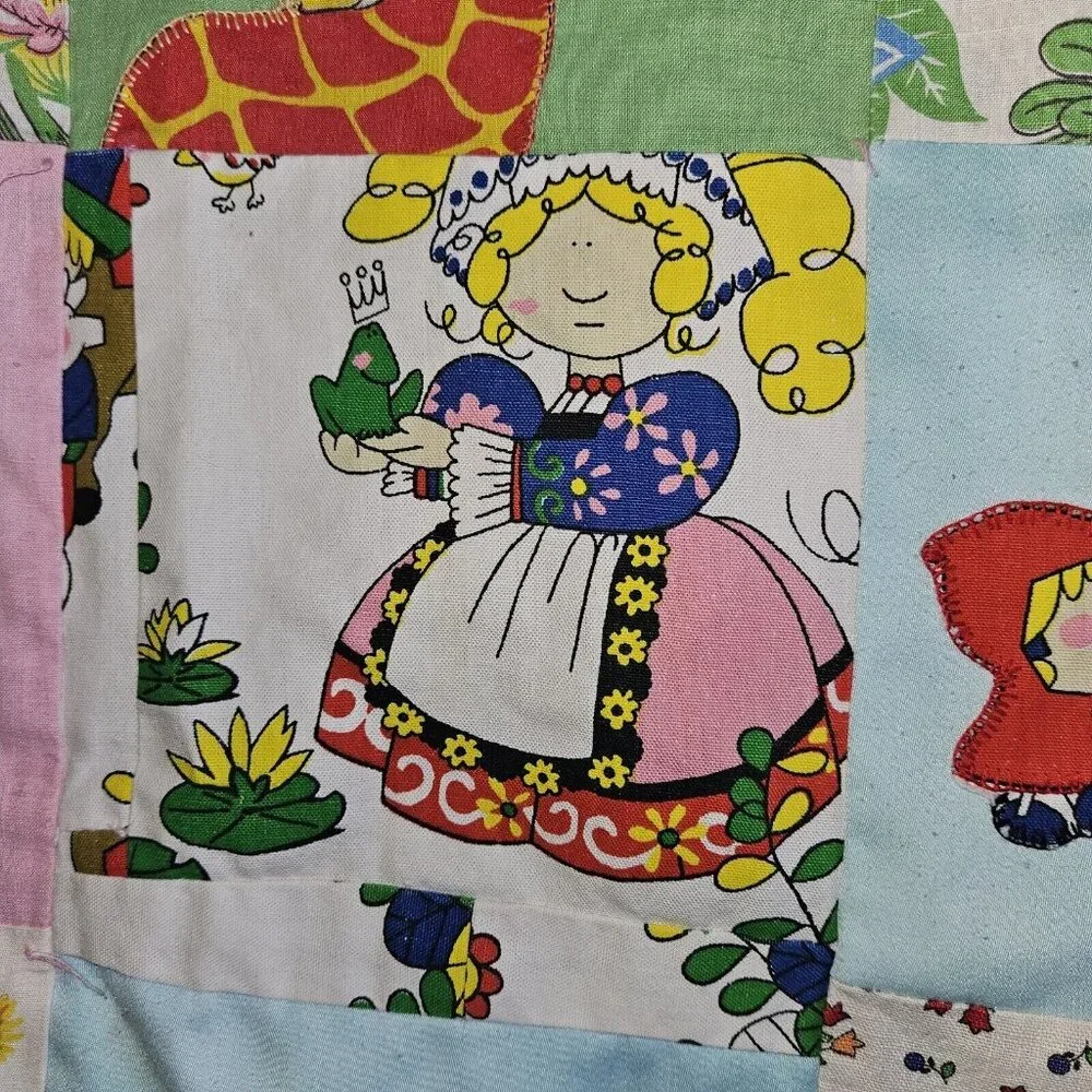 Handmade vintage blanket