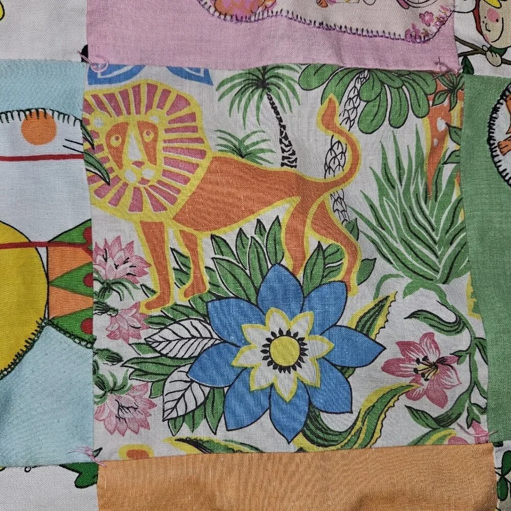 Handmade vintage blanket