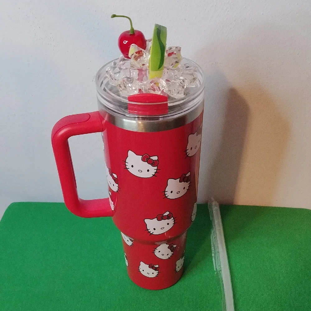 40 Oz. Stainless Steel Insulated Tumbler With Ice Topper