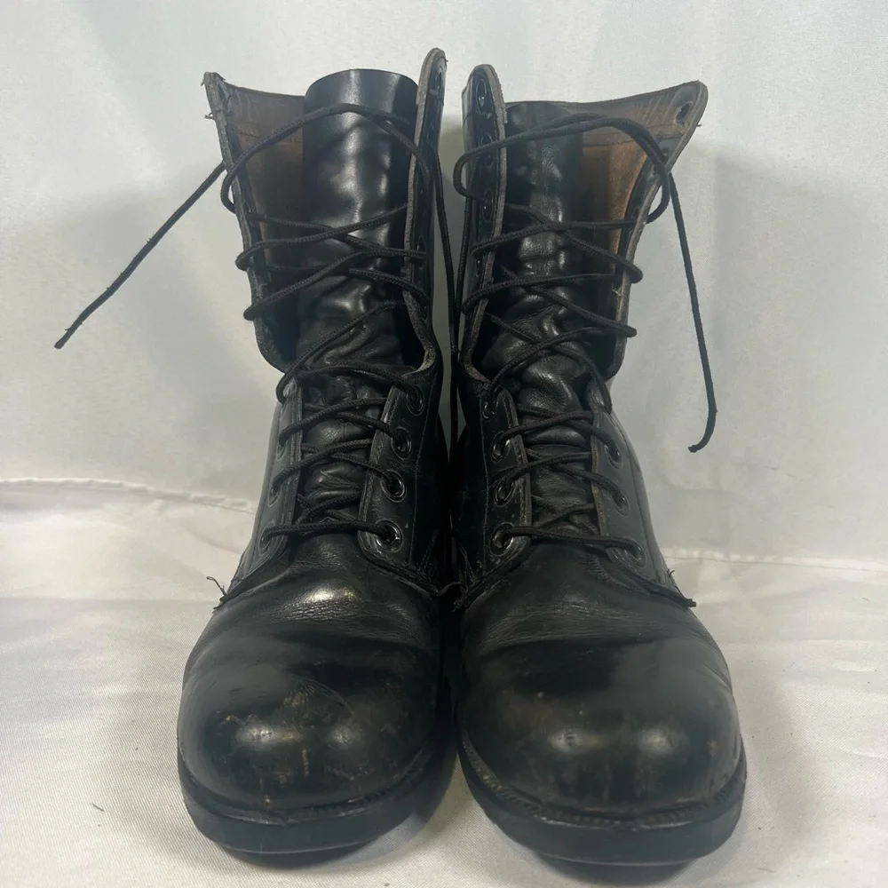 Genesco Vintage 1978 Military Combat Boots USA Size 7W