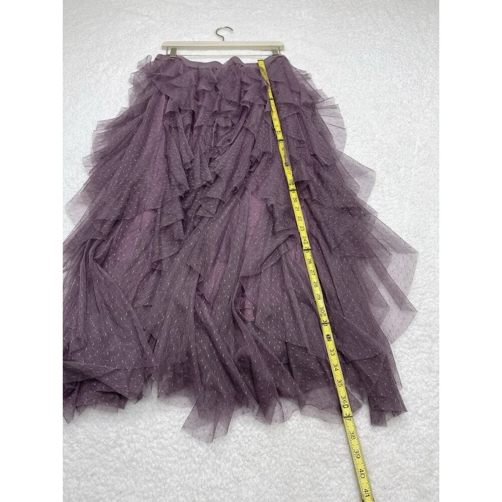 Anthropologie midi skirt