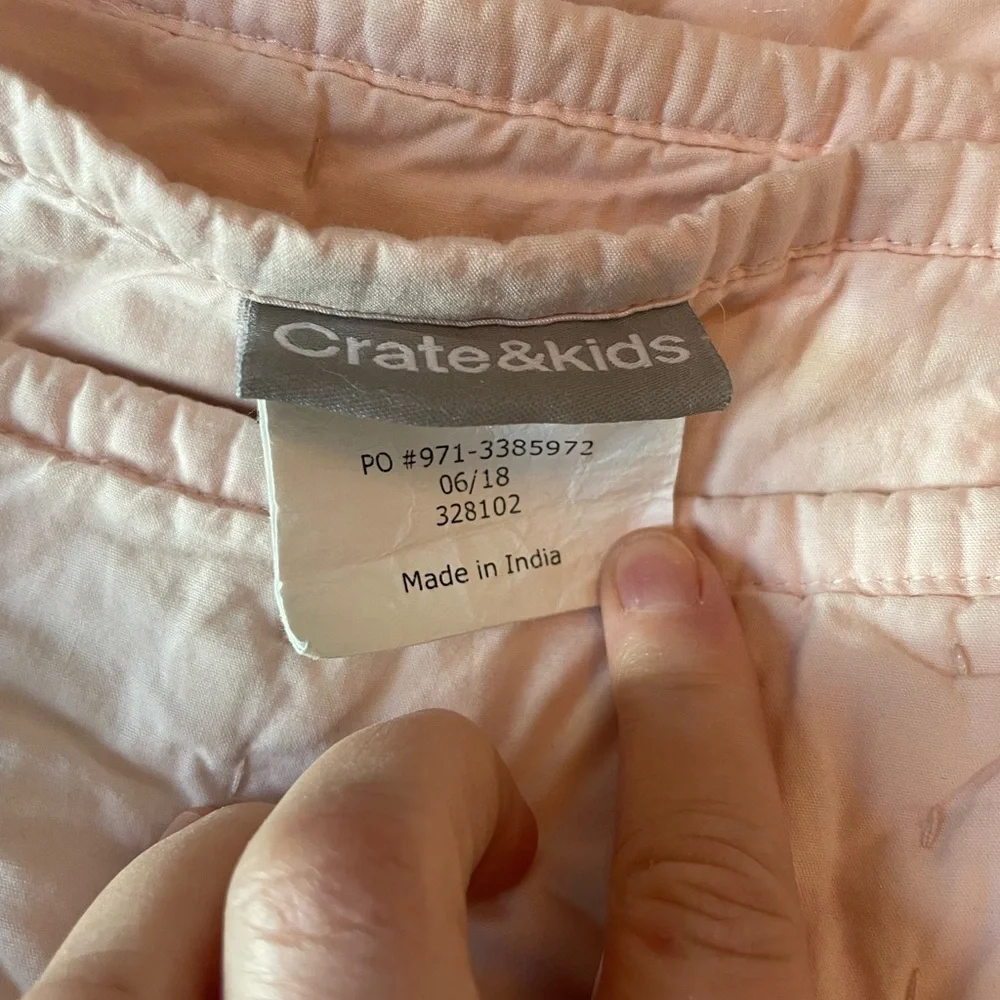 Crate&Barrel beautiful cotton