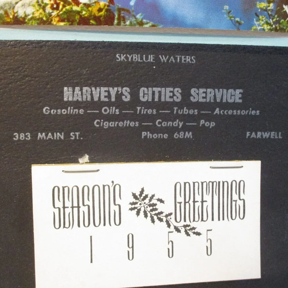 Vintage 1955 Calendar vintage complete