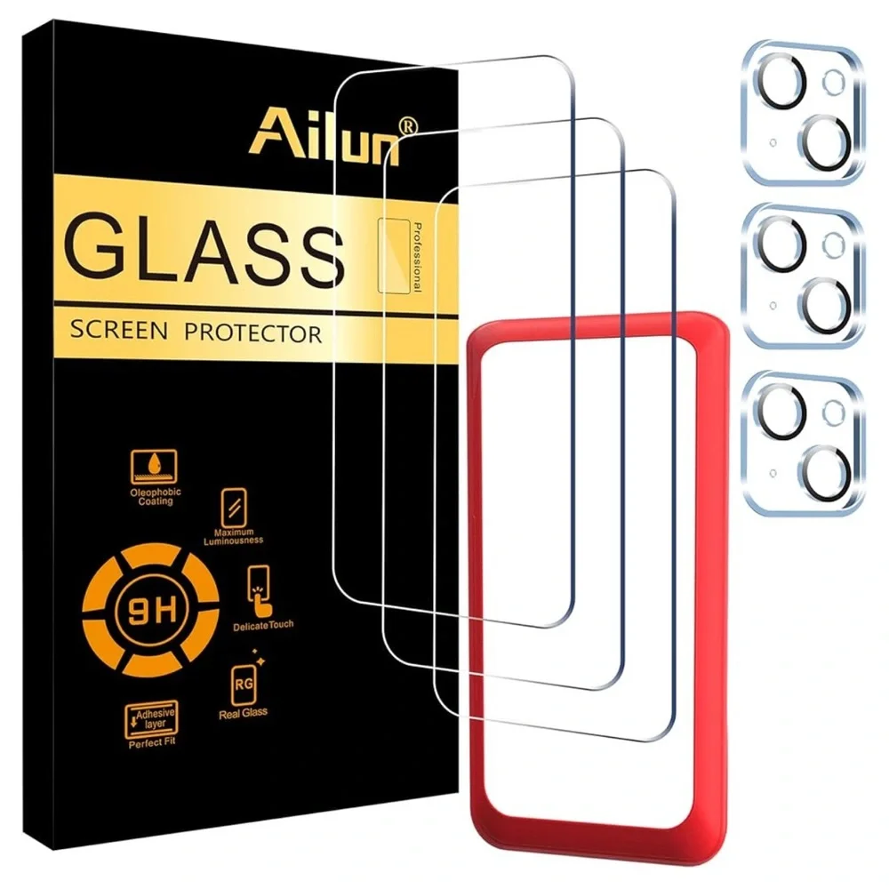Ailun Screen Protector for iPhone 15 [6.1 inch]