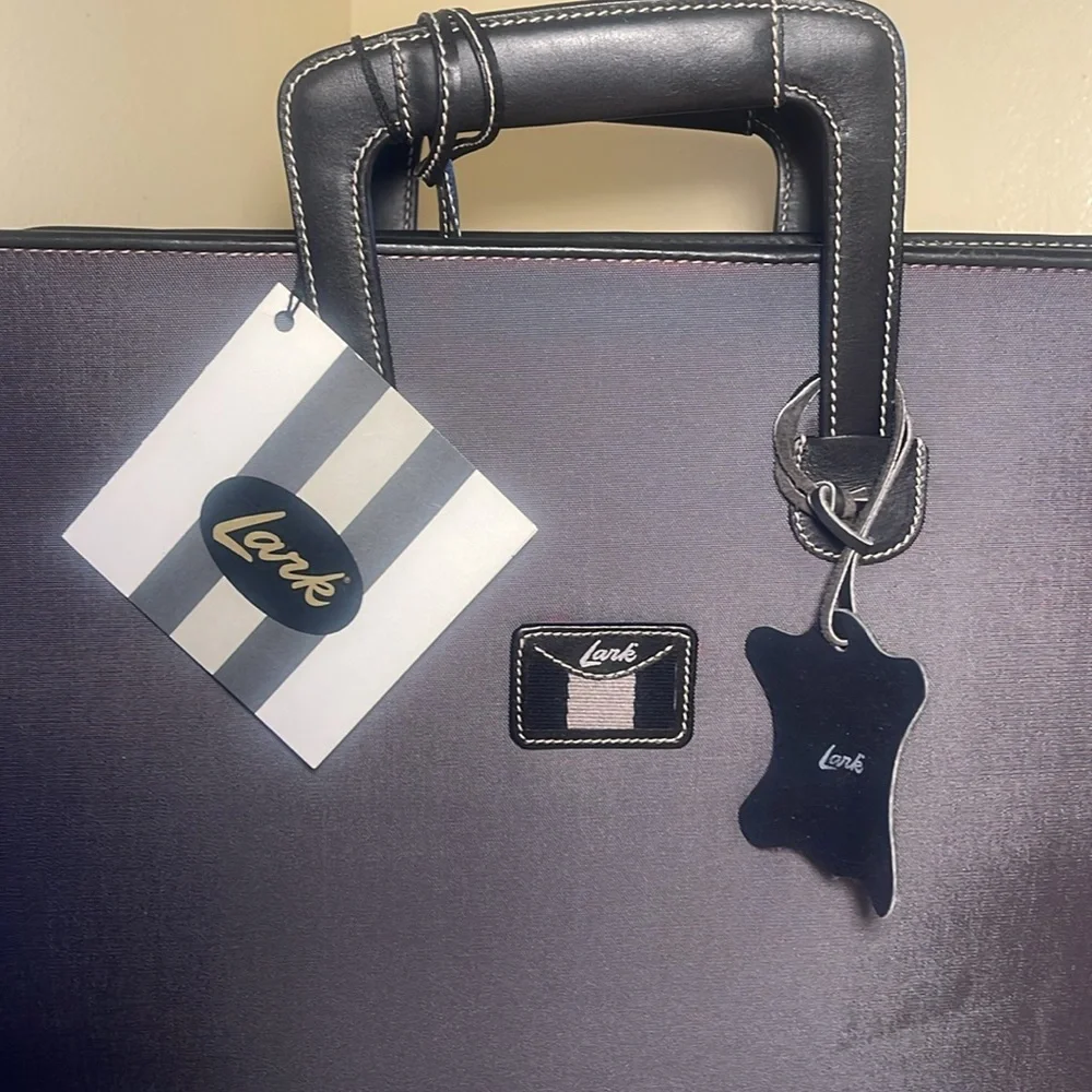 Lark vintage briefcase
