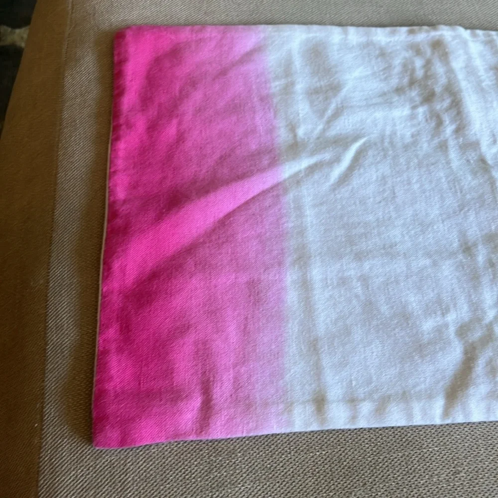 Restoration Hardware/ Teen Lumbar Pillow/Ombre Pink (cover only)
