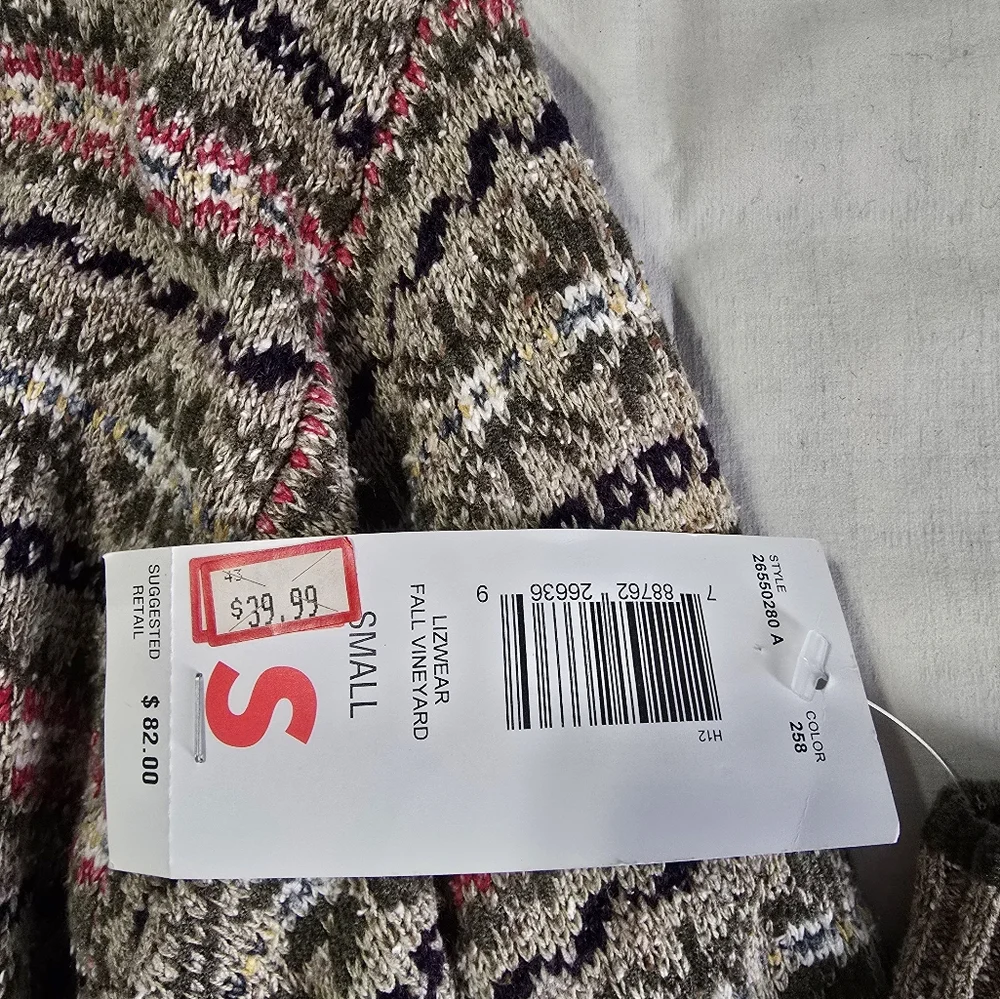 Lizwear Women's Patterned Sweater - Multicolor