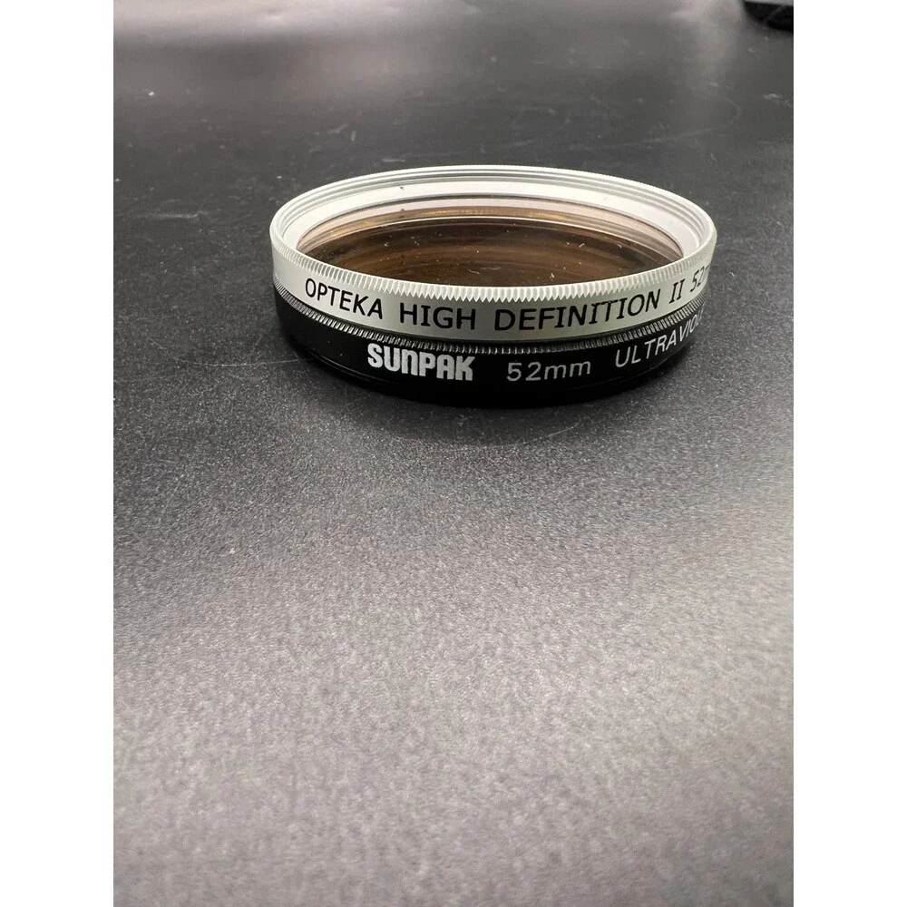Opteka Camera Filter HD High Definition II 52mm Sunpak 52mm Ultraviolet
