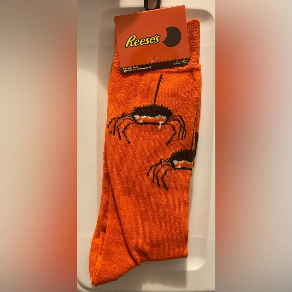 Halloween Socks Featuring Reese’s Candy Brand
