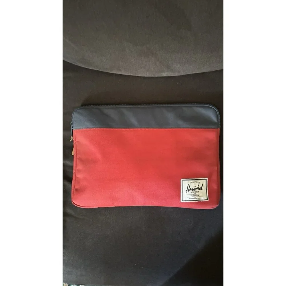 Herschel Laptop Sleeve, Red & Blue For 15 Inch Laptop