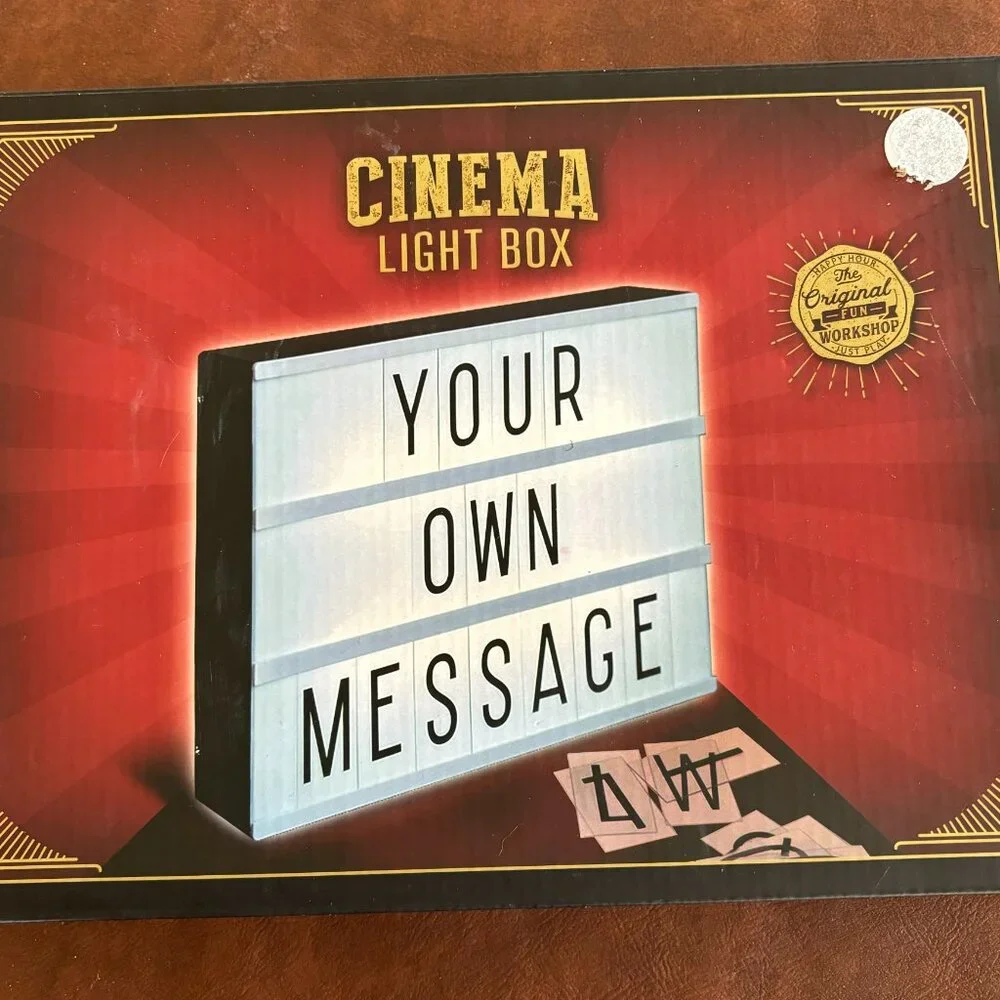 Original Fun Workshop cinema light