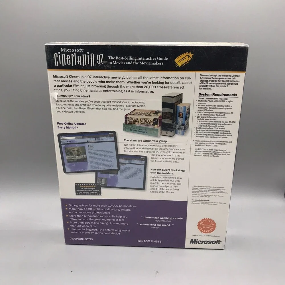 Microsoft cinemania 97