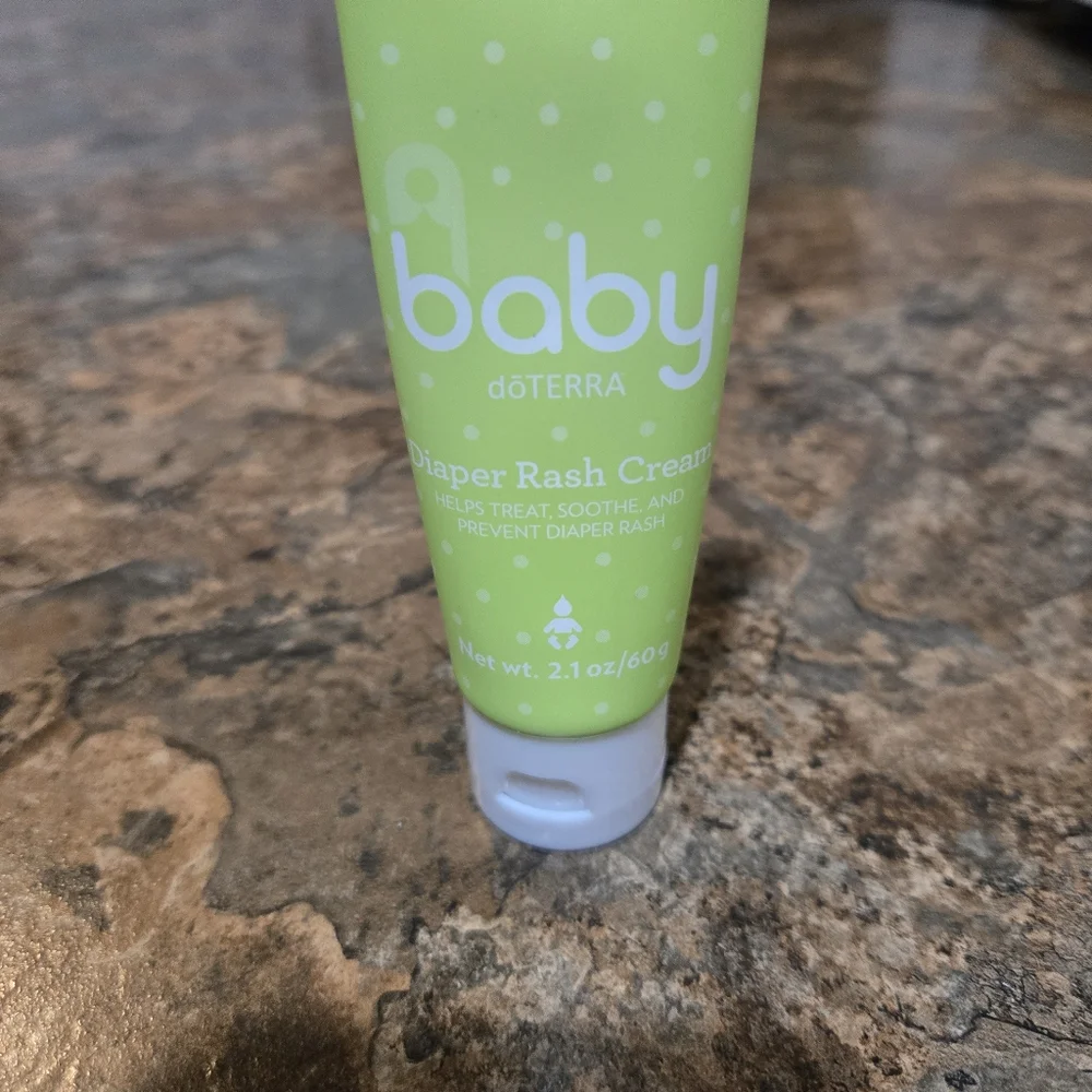 Doterra Baby Diaper Rash Cream Lavender Carrot Seed Tea Tree 25% Zinc Oxide NEW