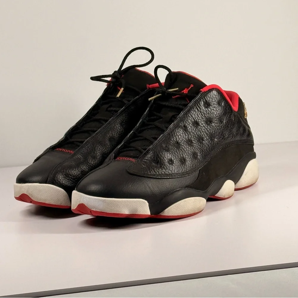 Air Jordan 13 Retro Playoffs Black Red Men's Size 9.5