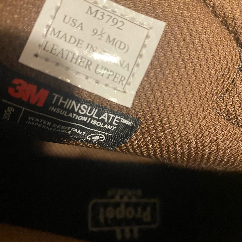 Propet leather upper