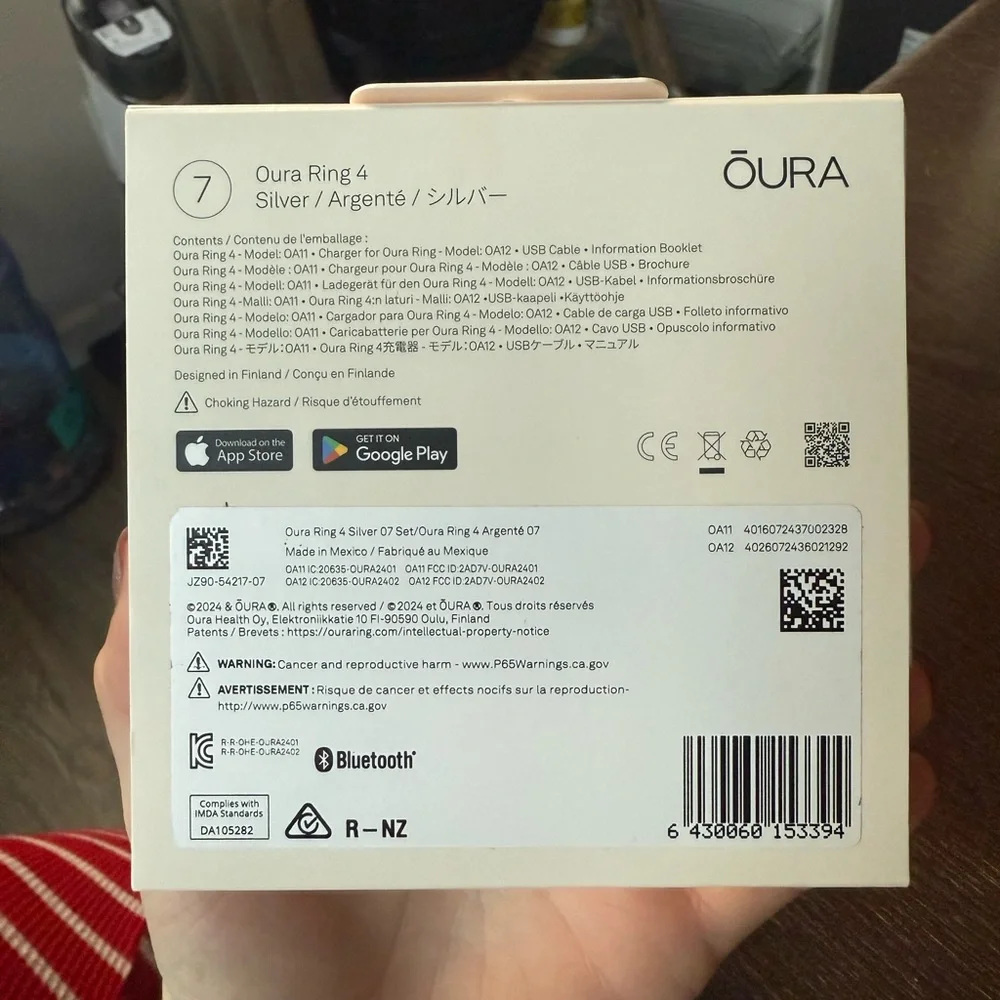Oura less than