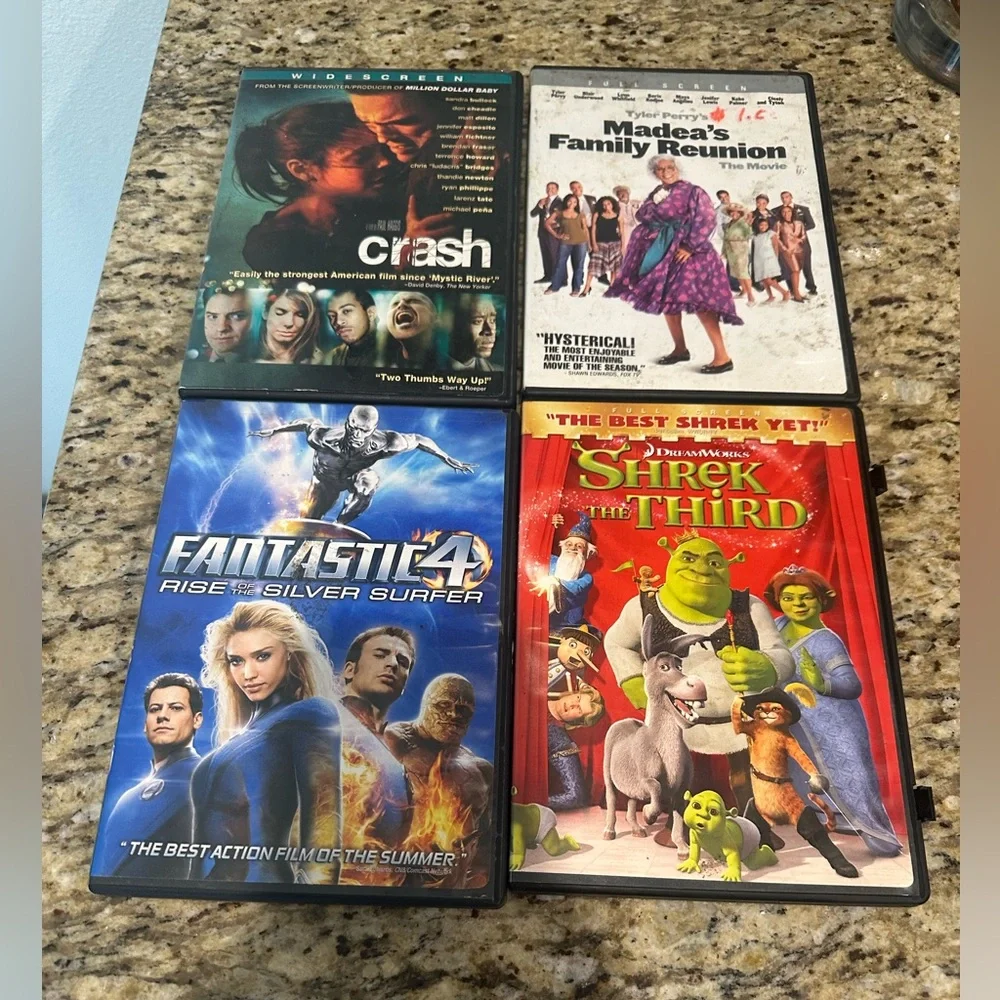 4 DVD Movies
