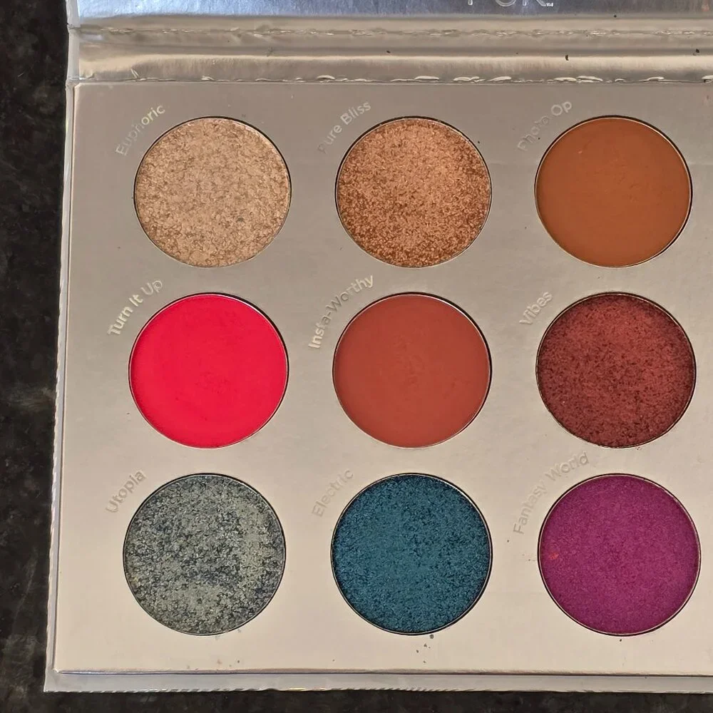 PUR Festival Eyeshadow Palette + Bonus Generic Eyeshadow Palette Bundle