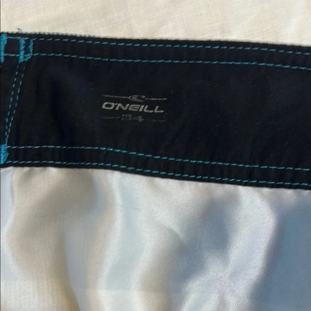 O'Neill Blue and White Board Shorts Swimwear