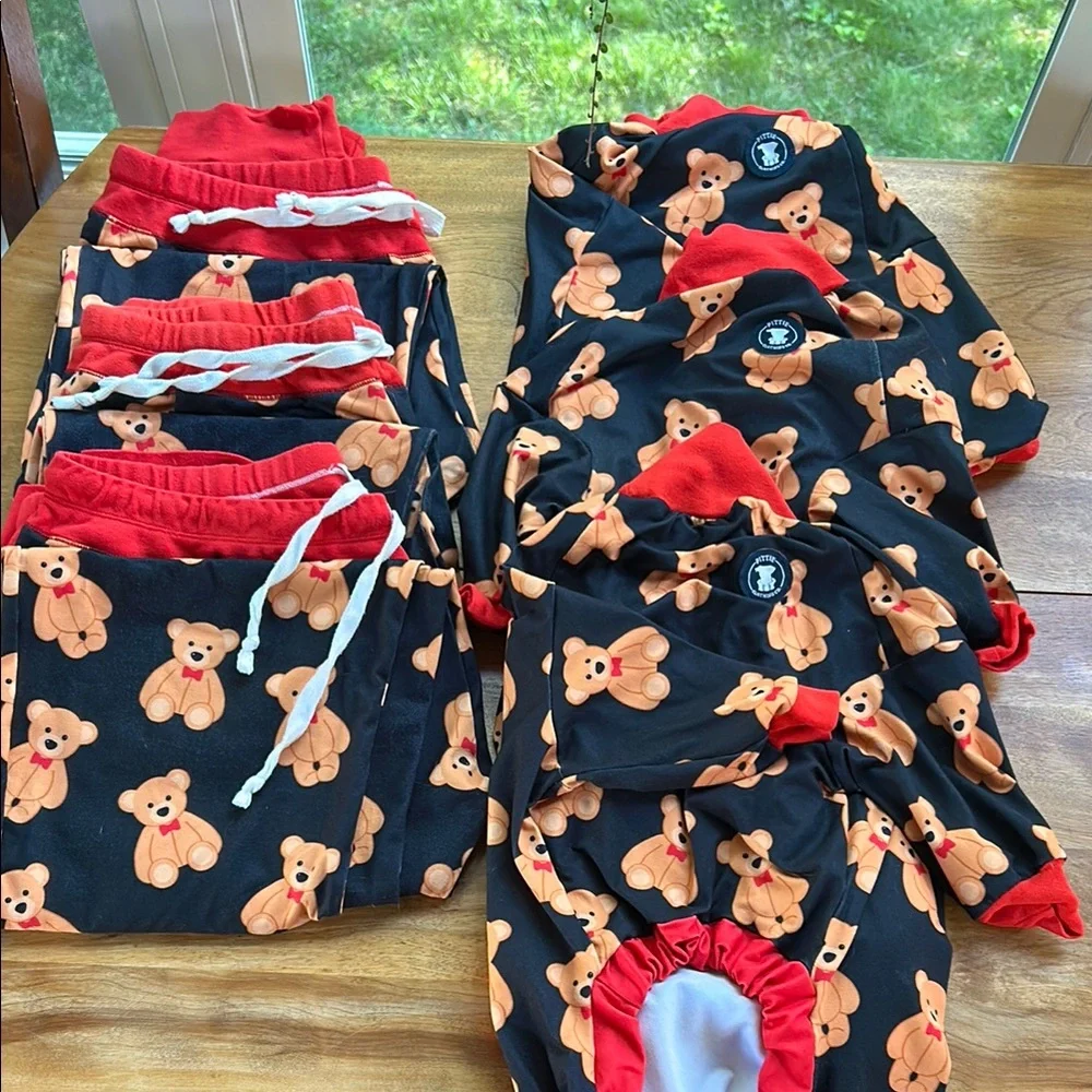Pittie Clothing Co three matching