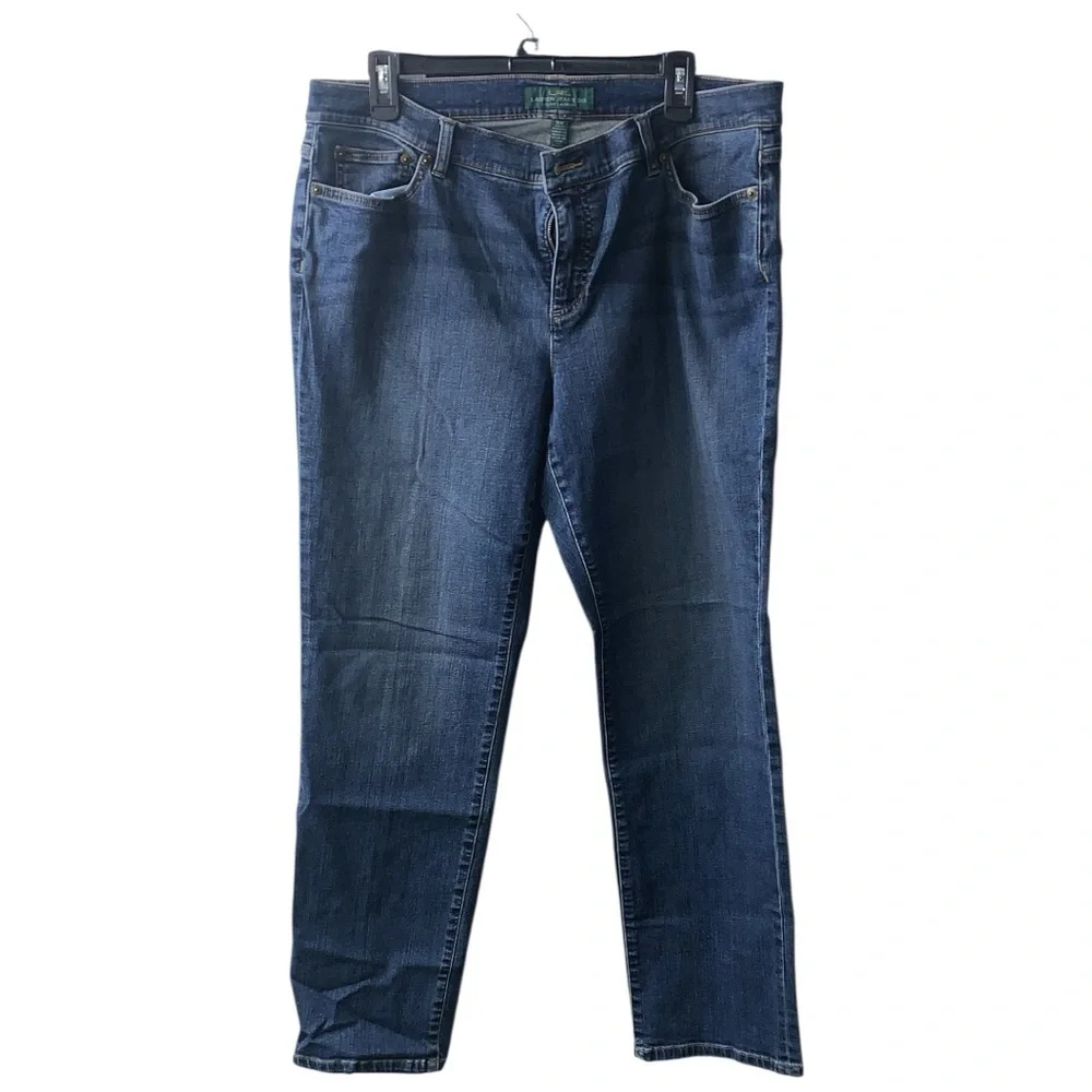 Lauren Ralph Lauren Straight Leg Jeans