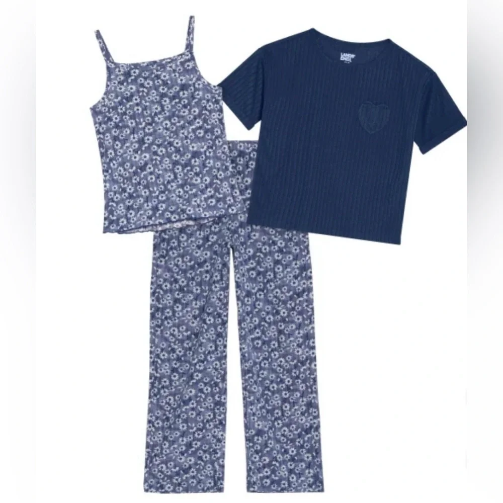 Lands End features elastic