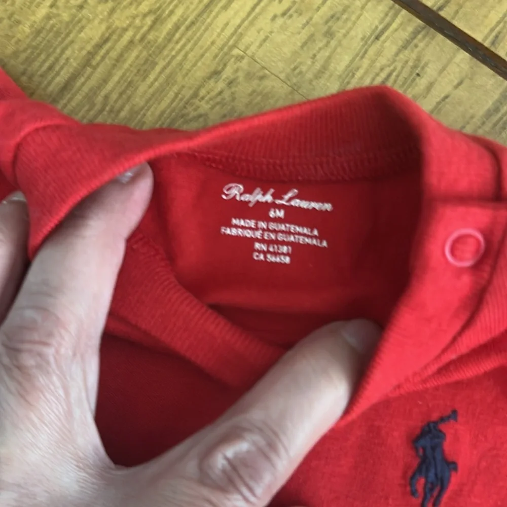 Ralph Lauren vibrant red