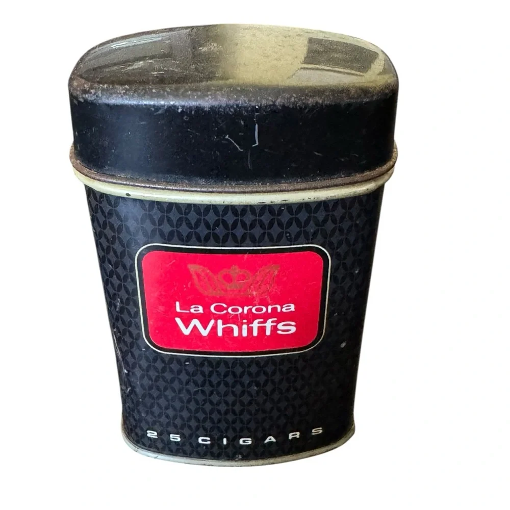 La Corona Whiffs Black and Red Cigar Tin