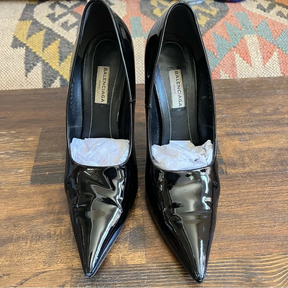 Balenciaga slash heels