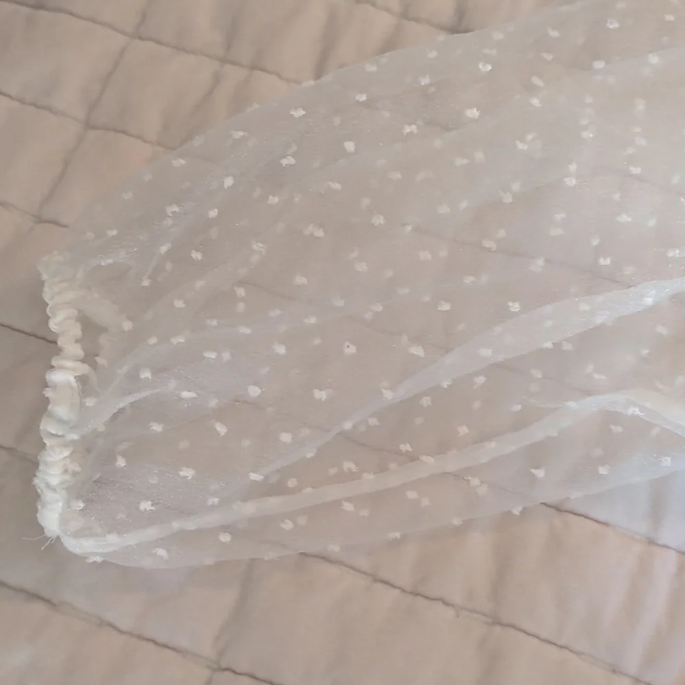 Zara sheer puff
