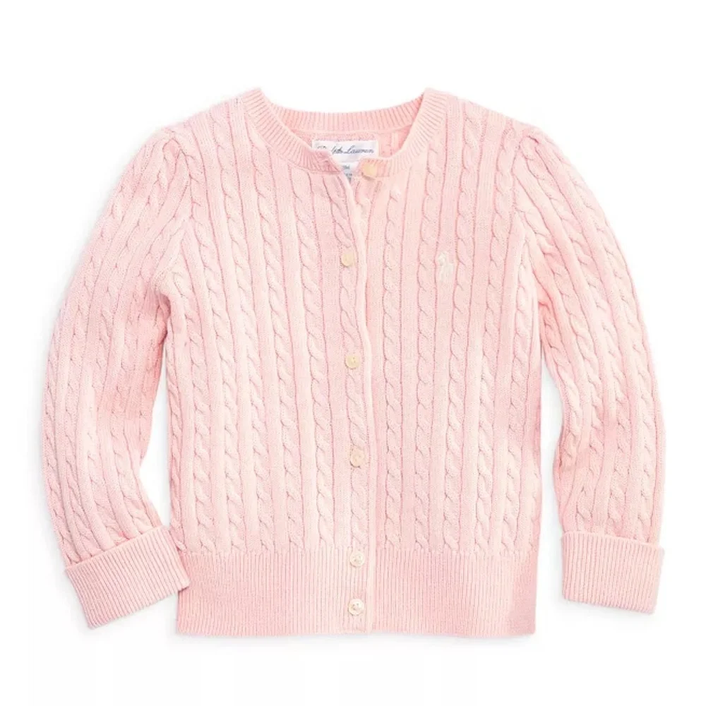 Ralph Lauren Girls’ Cable Knit Cardigan