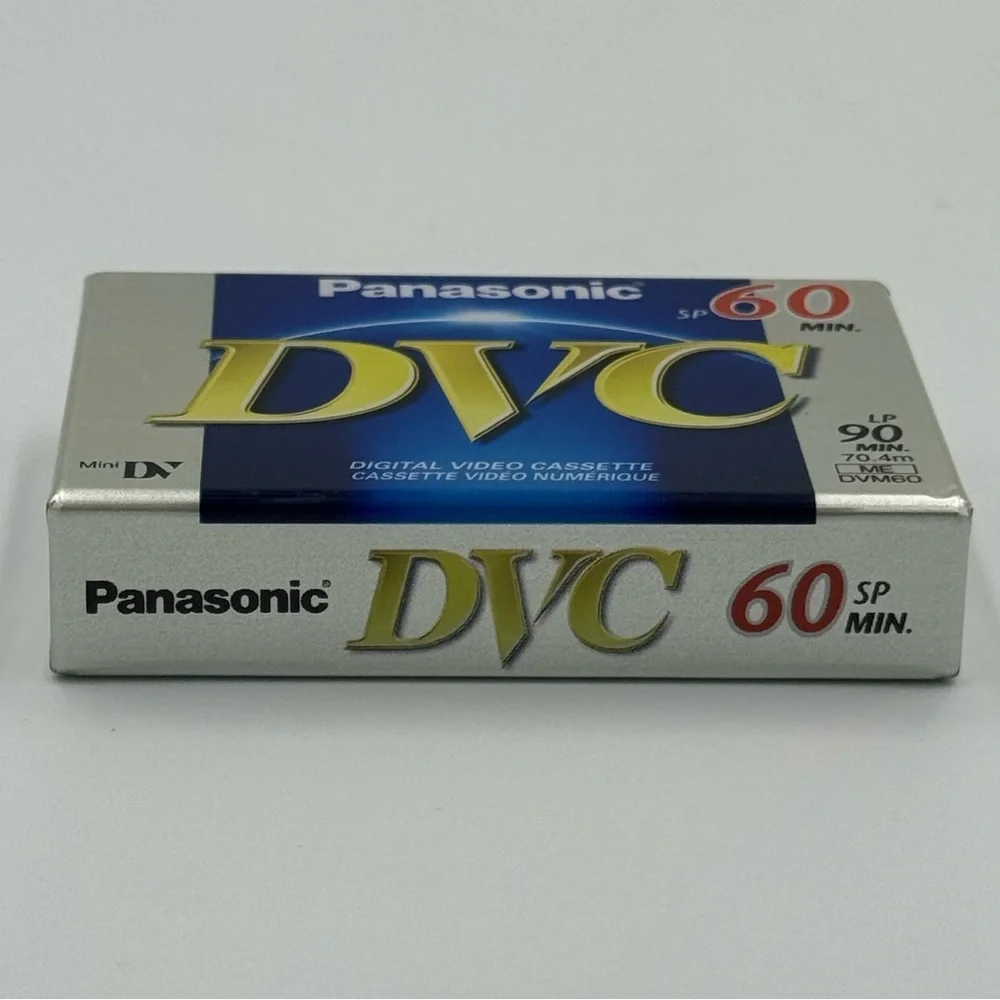 Panasonic DVC Mini Digital Video Cassette 60 Minutes New Sealed