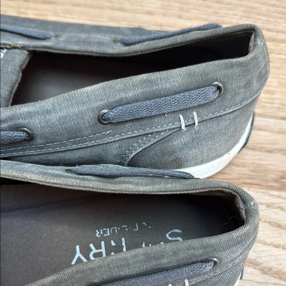 Sperry Shoes Men’s Canvas Gray