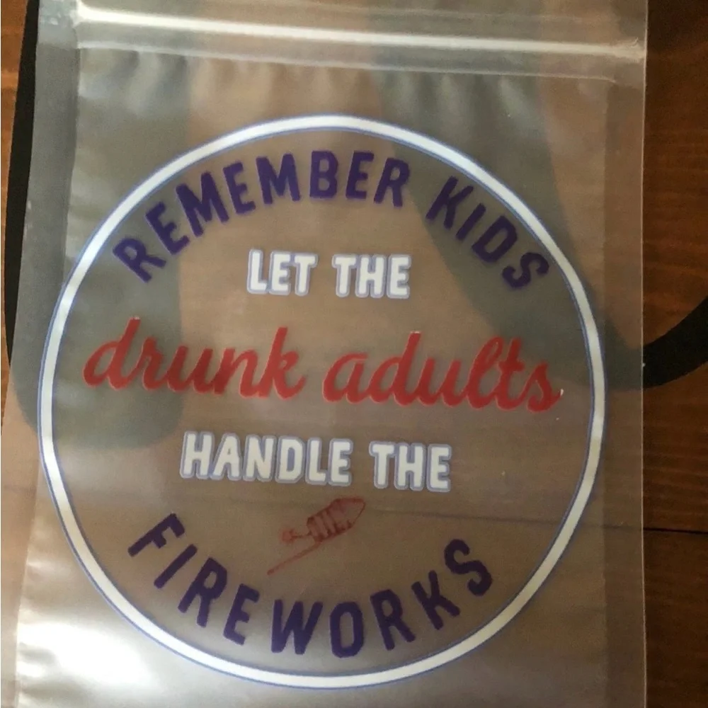 Patriotic Party Drink Pouches - Red, Blue, White July 4th Boozy America 250