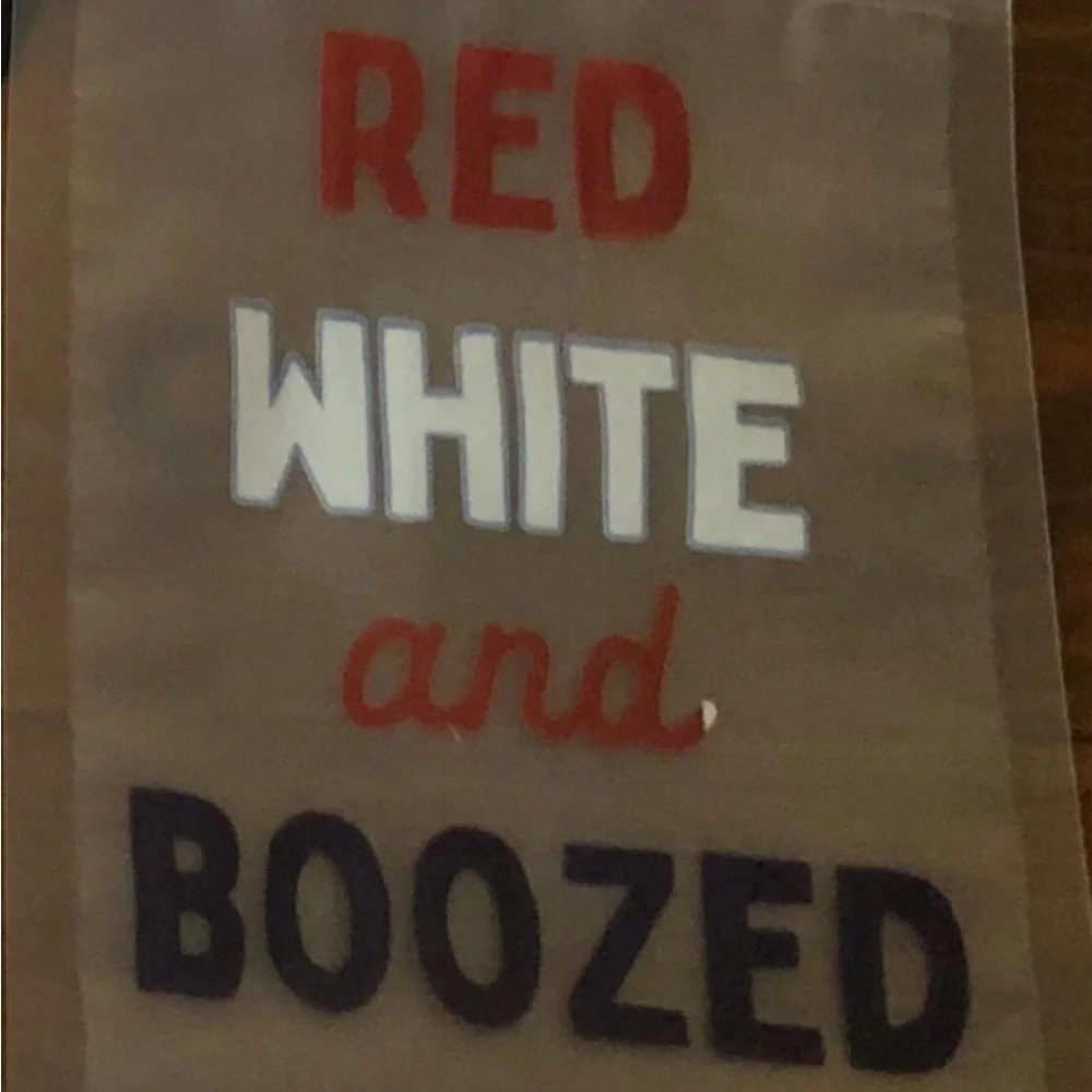 Patriotic Party Drink Pouches - Red, Blue, White July 4th Boozy America 250