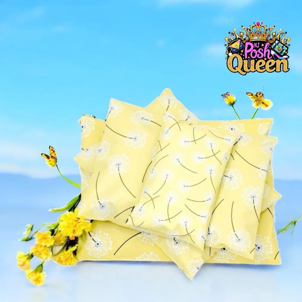 Dandelion Poly Mailers 12x15.5 Pack of 25