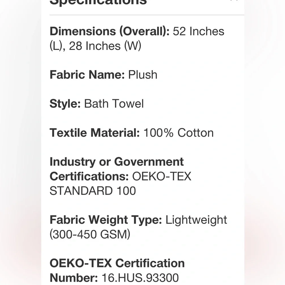 Parachute towel new