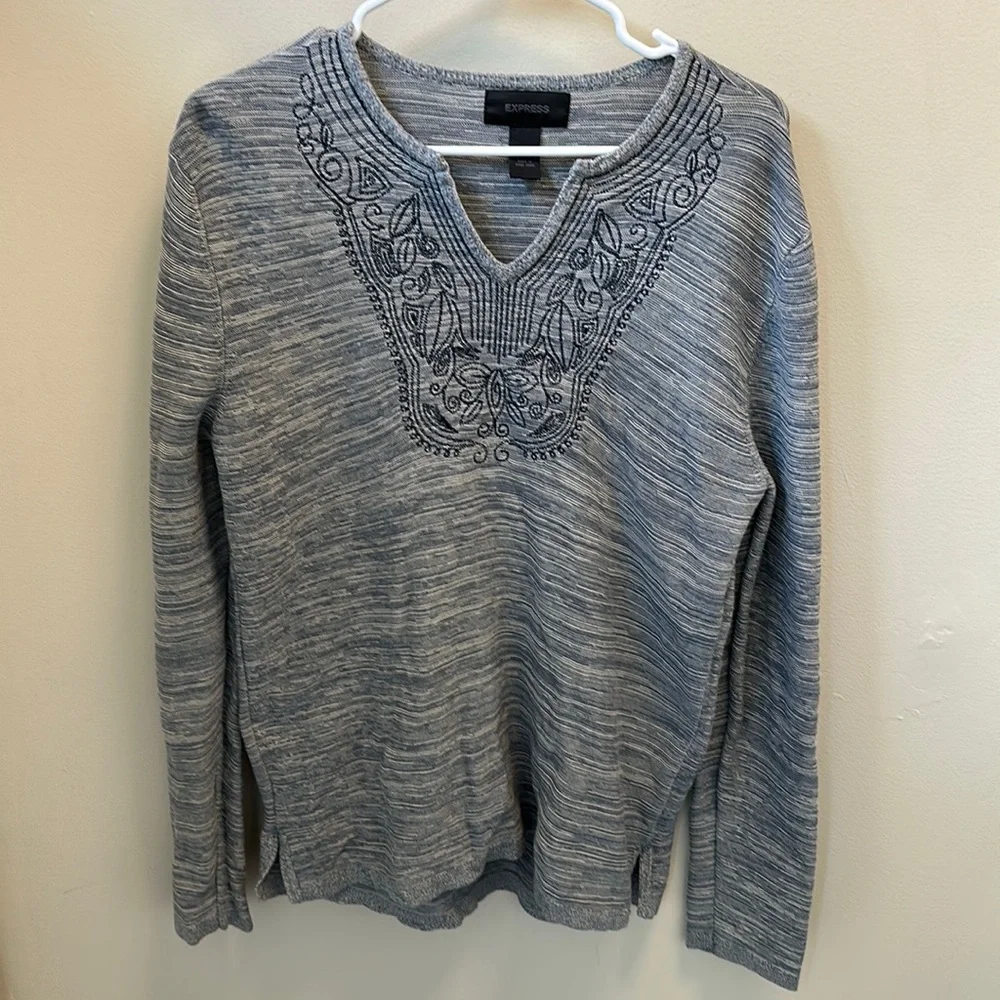 Express Moroccan Style BOHO men’s top size small