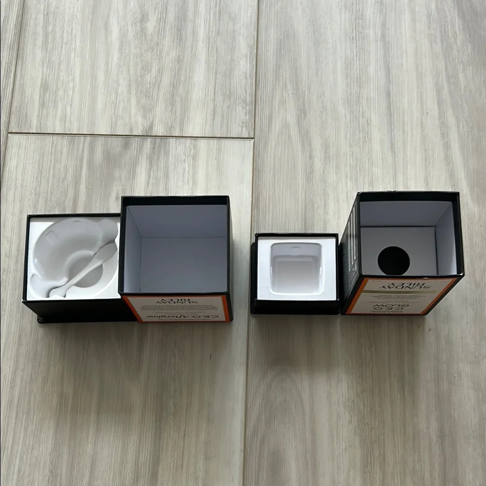 Sunday Riley Original Storage Boxes Skincare Collection Packaging