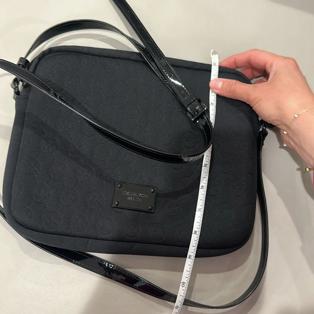 Michael Kors clear mk leather