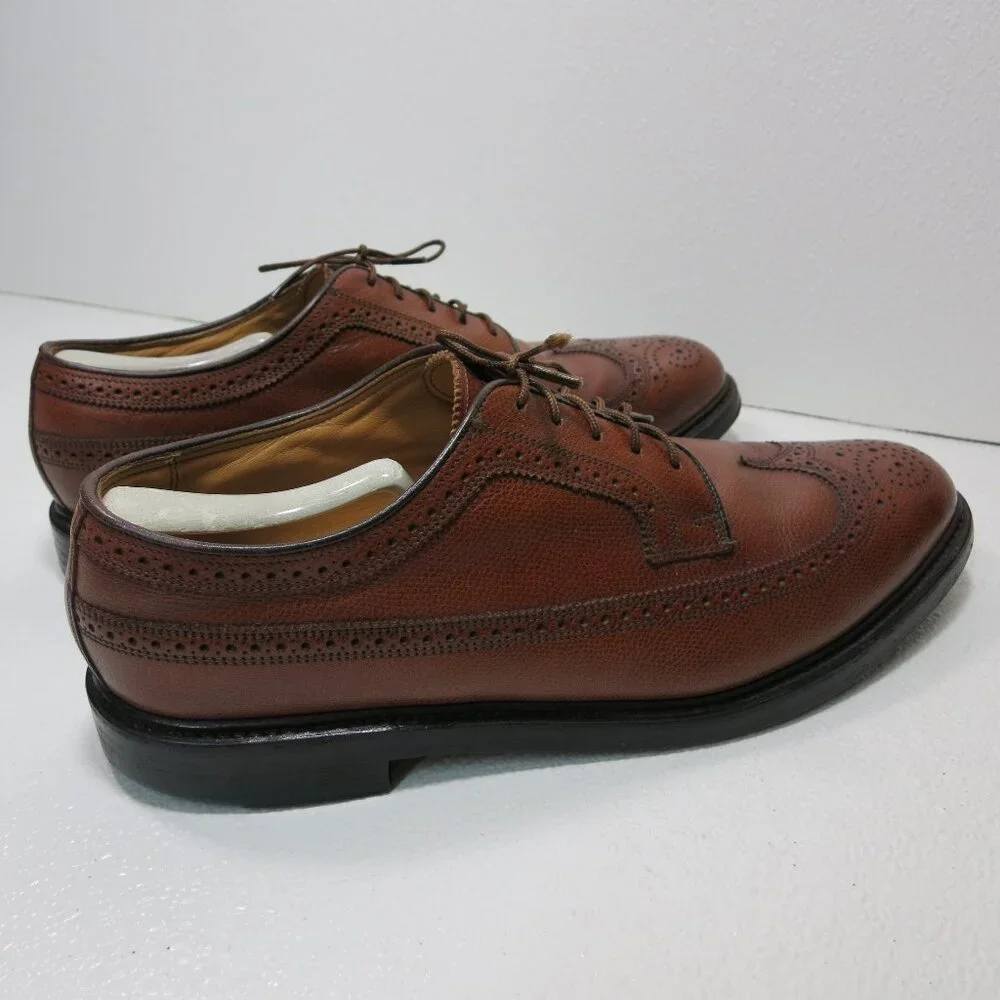 Stafford brogue leather