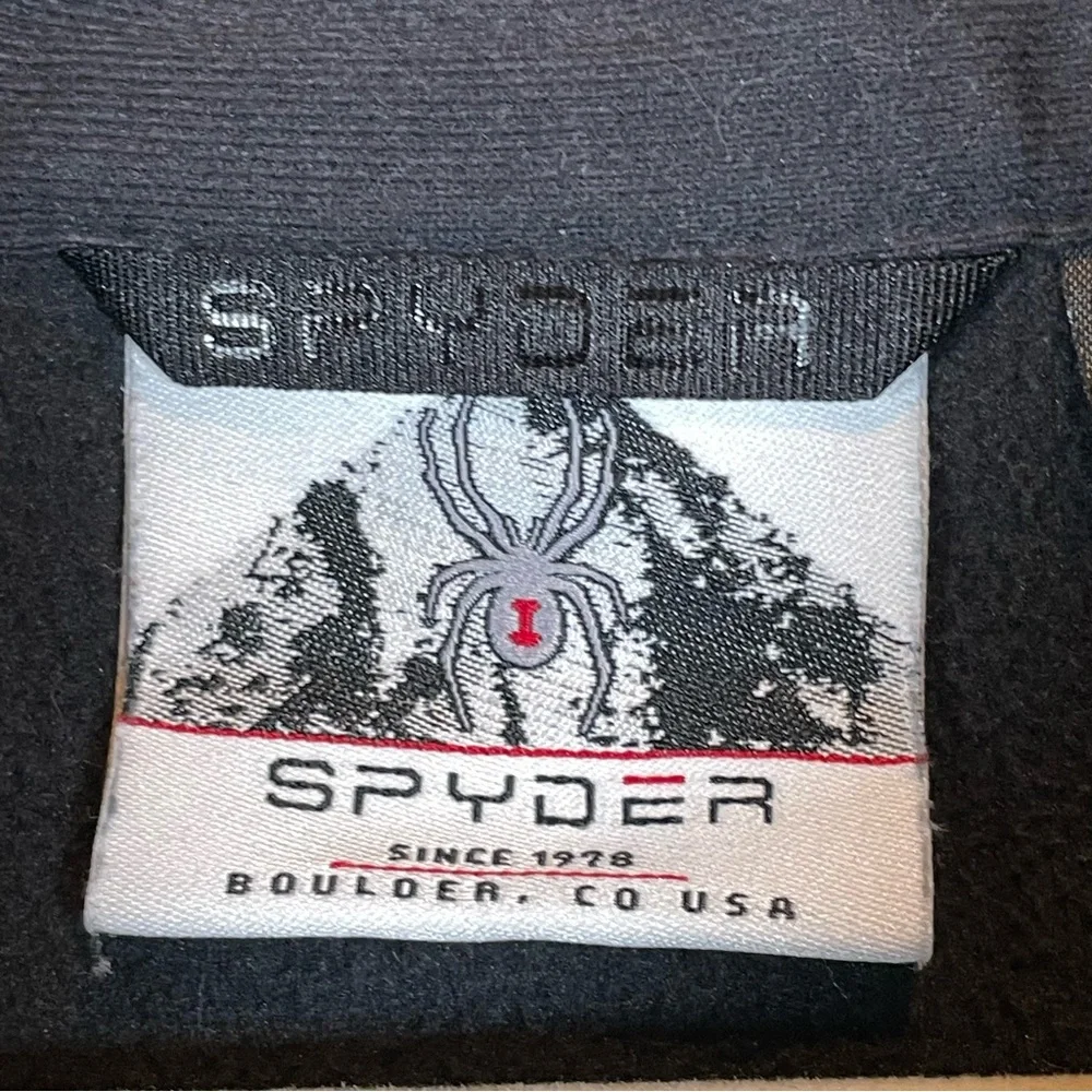Spyder black half
