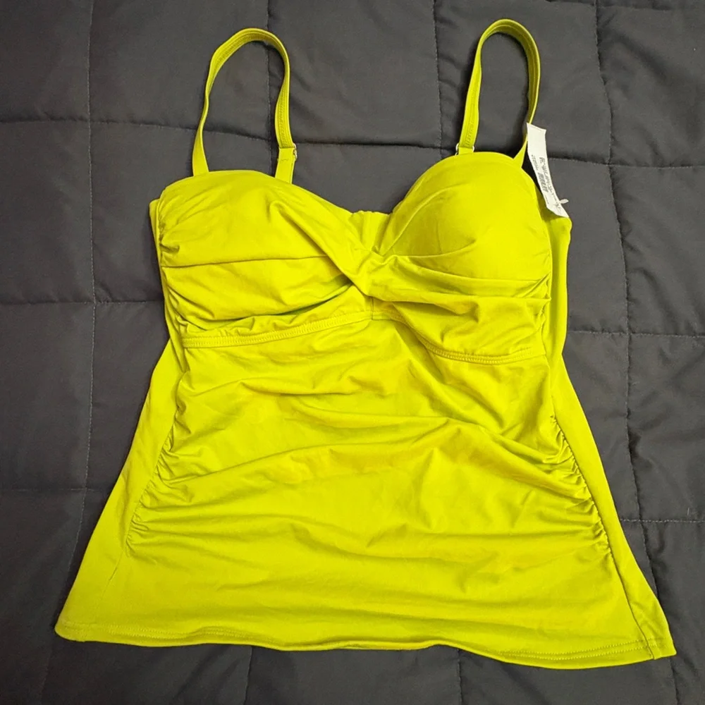 Lands End bandeau tankini
