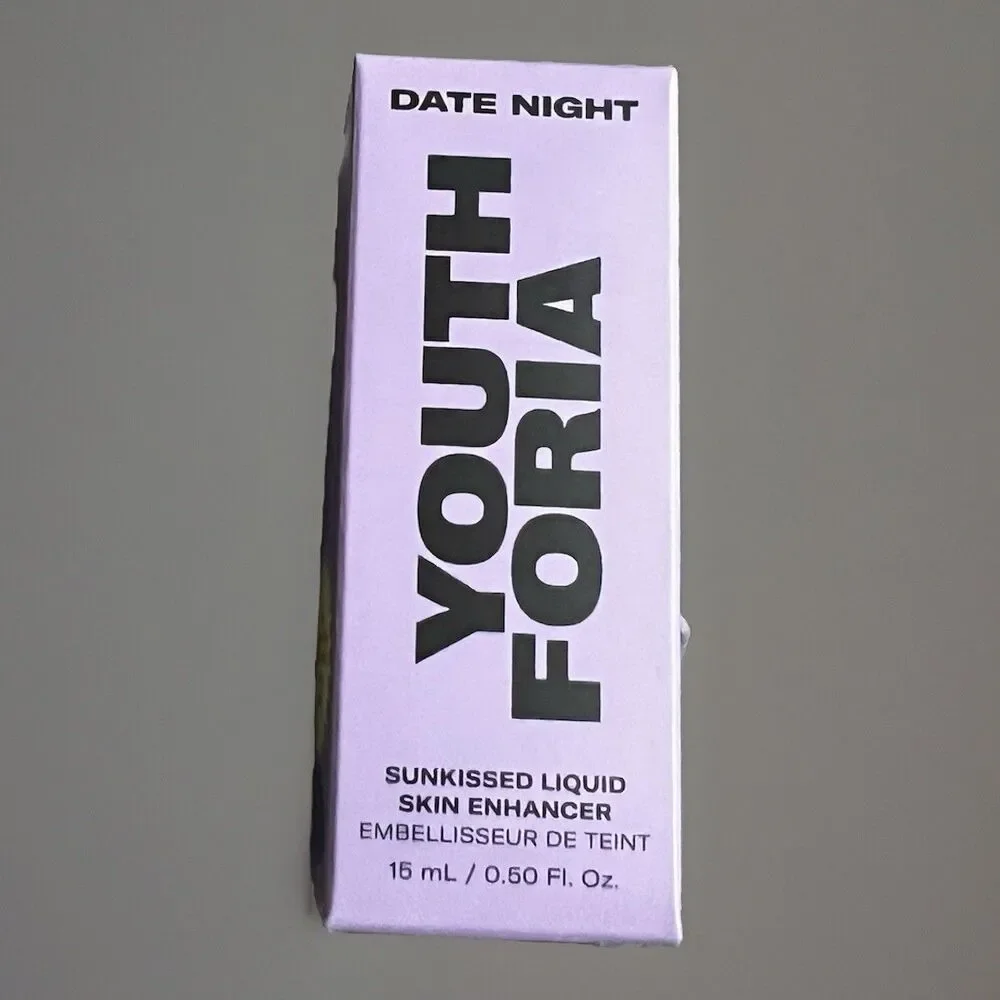 Youth Foria Date Night Sunkissed Liquid Skin Enhancer Radiant Brand New In Box